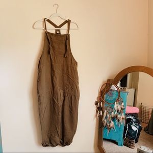 ✿ aerie gauzy overalls ✿